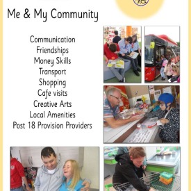 me and community poster